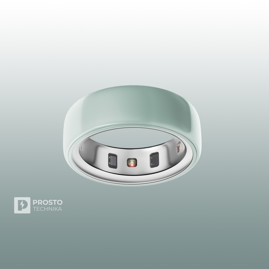 Oura Ring 4 Ceramic Tide Size 11